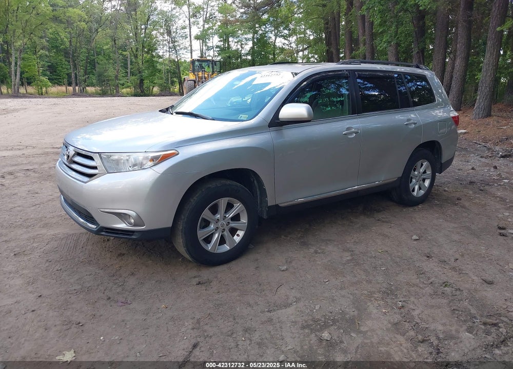 2013 TOYOTA HIGHLANDER SE V6 VIN: 5TDBK3EH6DS256875
