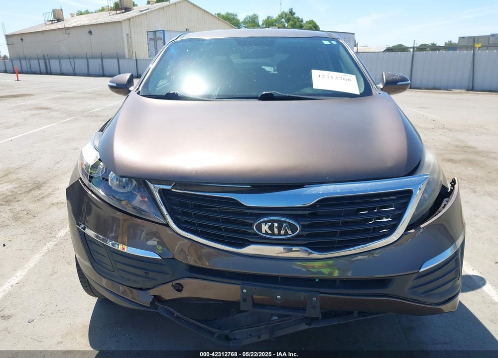 2012 KIA SPORTAGE VIN: KNDPB3A25C7321828