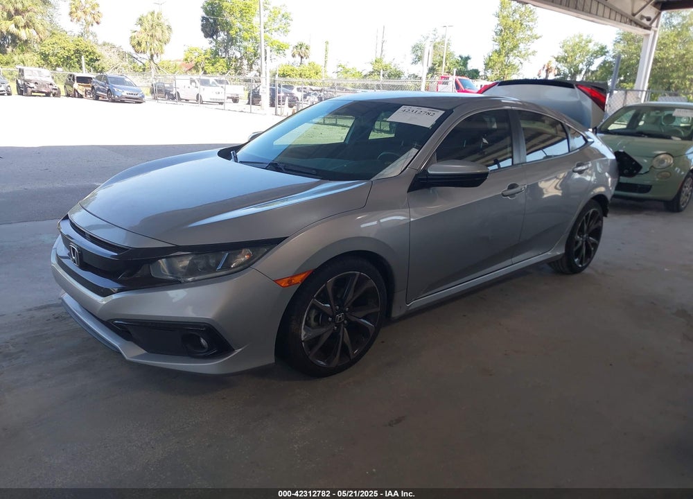 2019 HONDA CIVIC VIN: 2HGFC2F8XKH579802