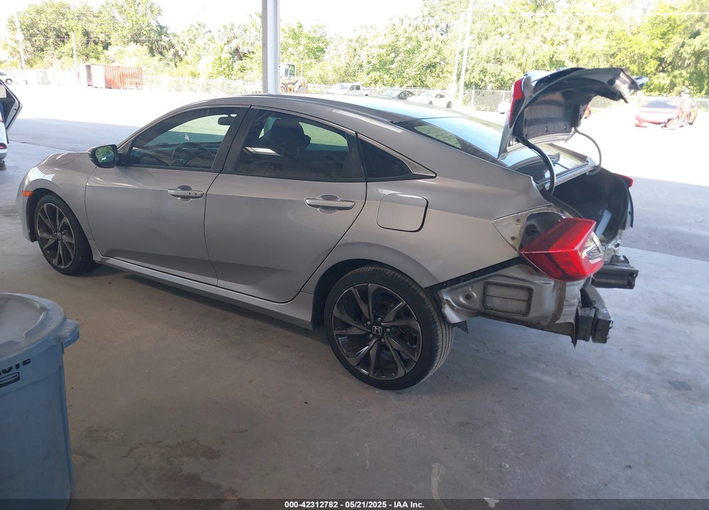 2019 HONDA CIVIC VIN: 2HGFC2F8XKH579802