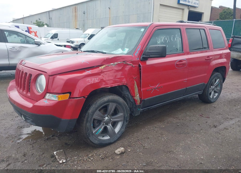 2016 JEEP PATRIOT VIN: 1C4NJPBA6GD787055