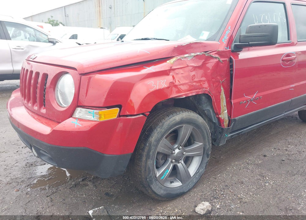 2016 JEEP PATRIOT VIN: 1C4NJPBA6GD787055