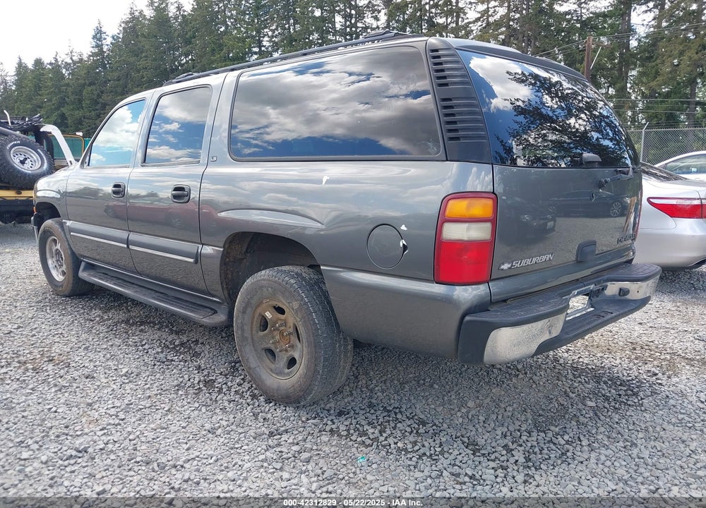 2002 CHEVROLET SUBURBAN 1500 LS VIN: 3GNEC16Z62G255198