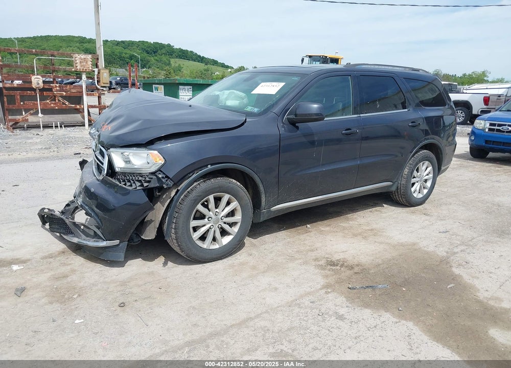 2014 DODGE DURANGO VIN: 1C4RDJAG3EC301218