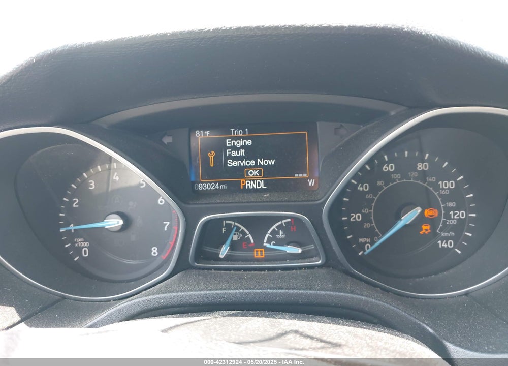 2017 FORD FOCUS SE VIN: 1FADP3K23HL262009