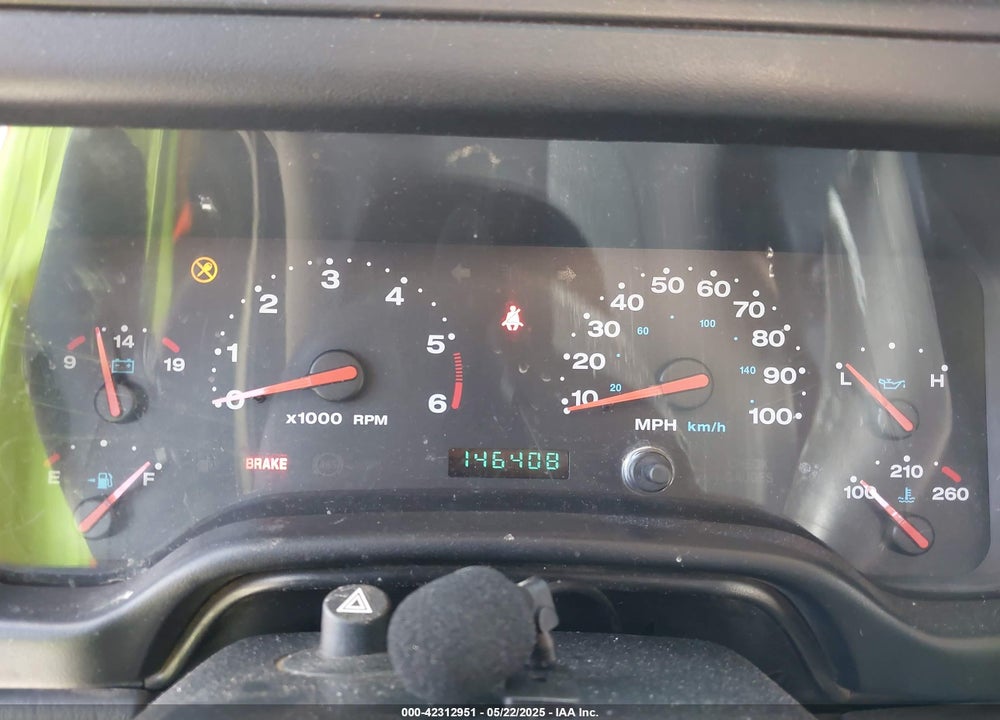 2003 JEEP WRANGLER RUBICON VIN: 1J4FA69S93P302102