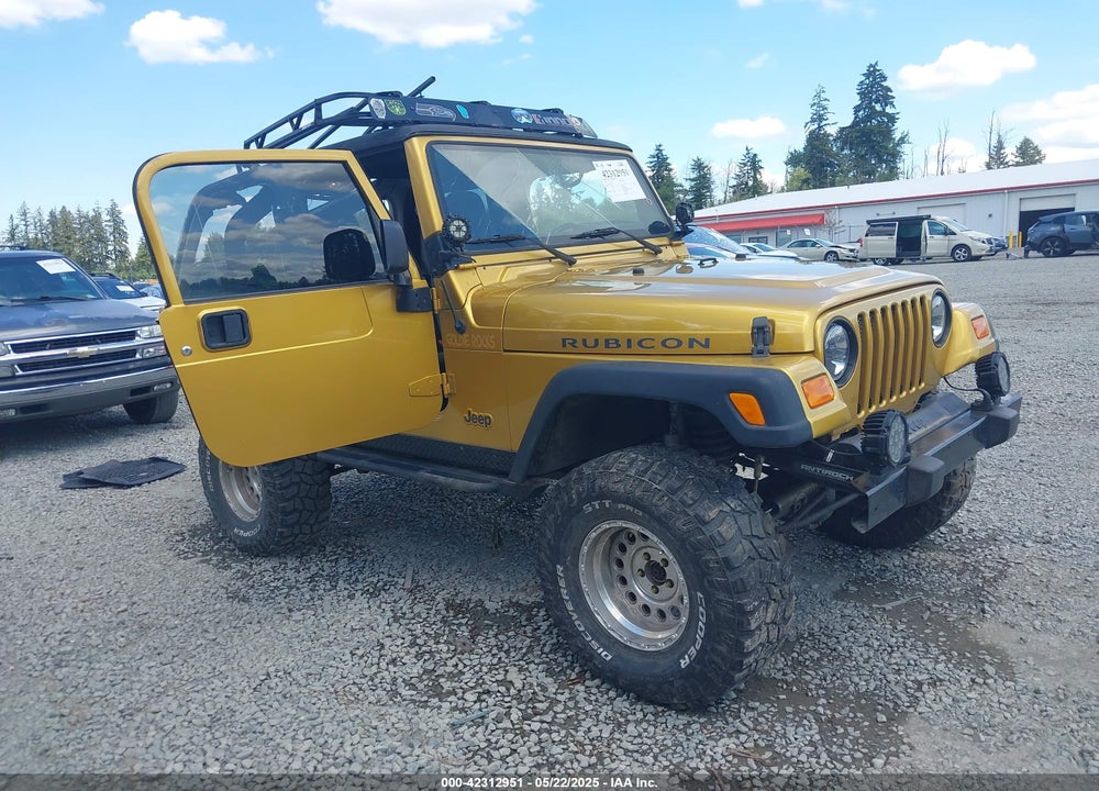 2003 JEEP WRANGLER RUBICON VIN: 1J4FA69S93P302102