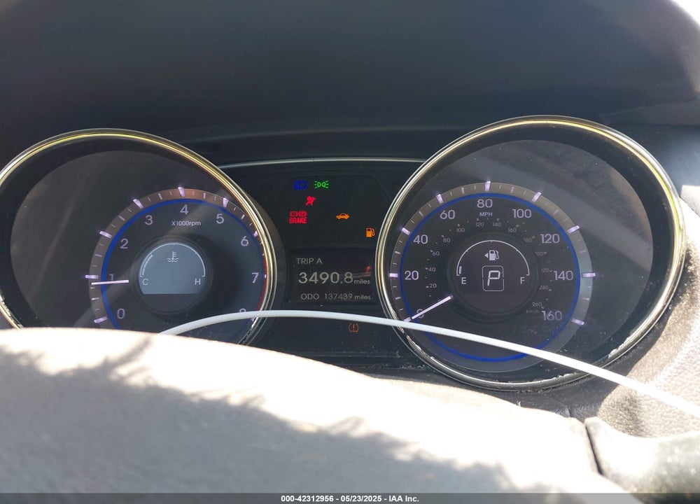 2013 HYUNDAI SONATA VIN: 5NPEB4AC8DH565394