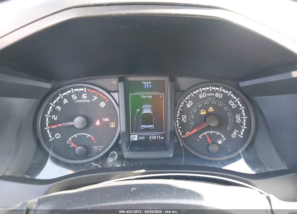 2020 TOYOTA TACOMA SR V6 VIN: 3TYRZ5CN7LT000455