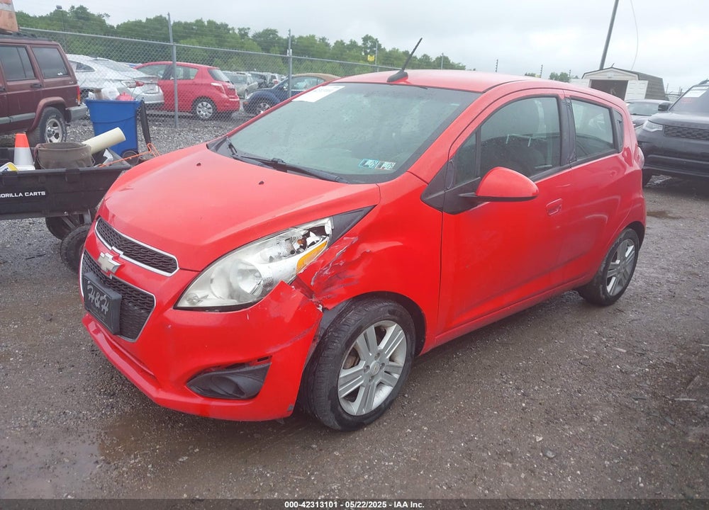 2014 CHEVROLET SPARK LS MANUAL VIN: KL8CA6S97EC542848