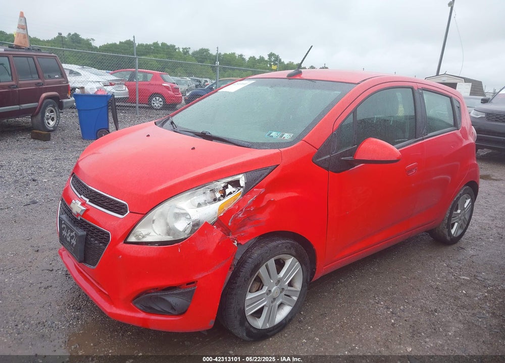 2014 CHEVROLET SPARK LS MANUAL VIN: KL8CA6S97EC542848