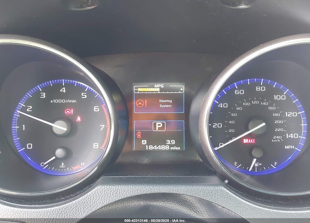 2015 SUBARU LEGACY VIN: 4S3BNBC64F3007322