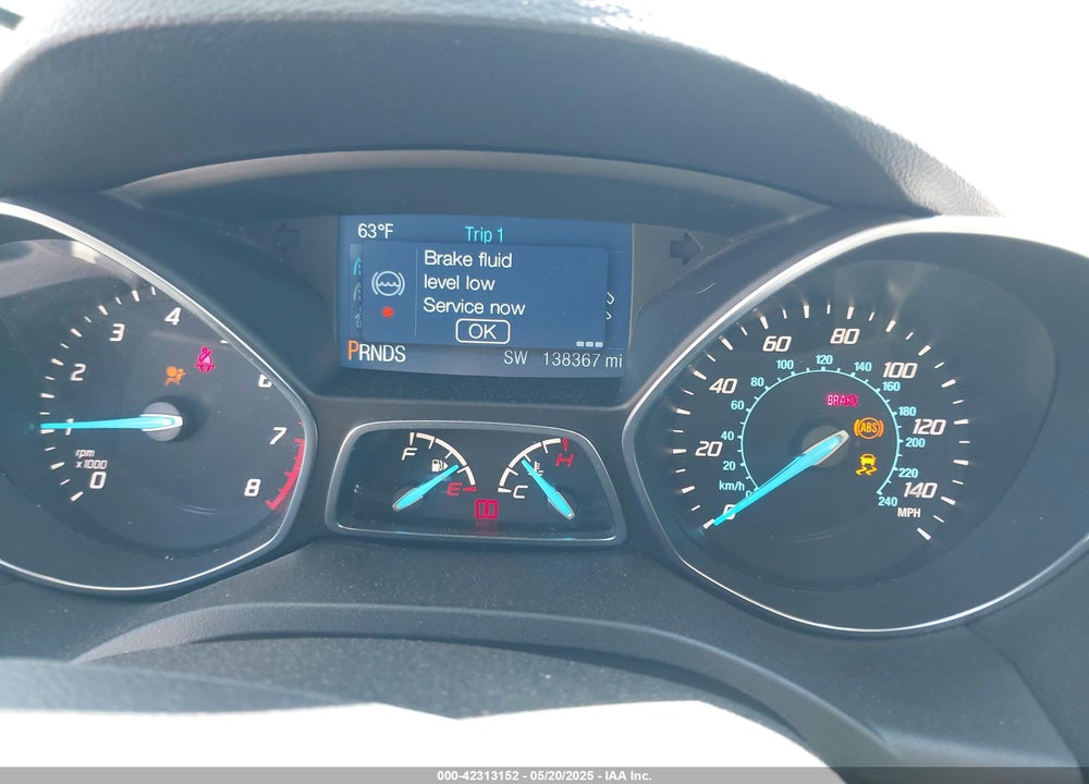 2014 FORD ESCAPE VIN: 1FMCU9GX9EUB53450