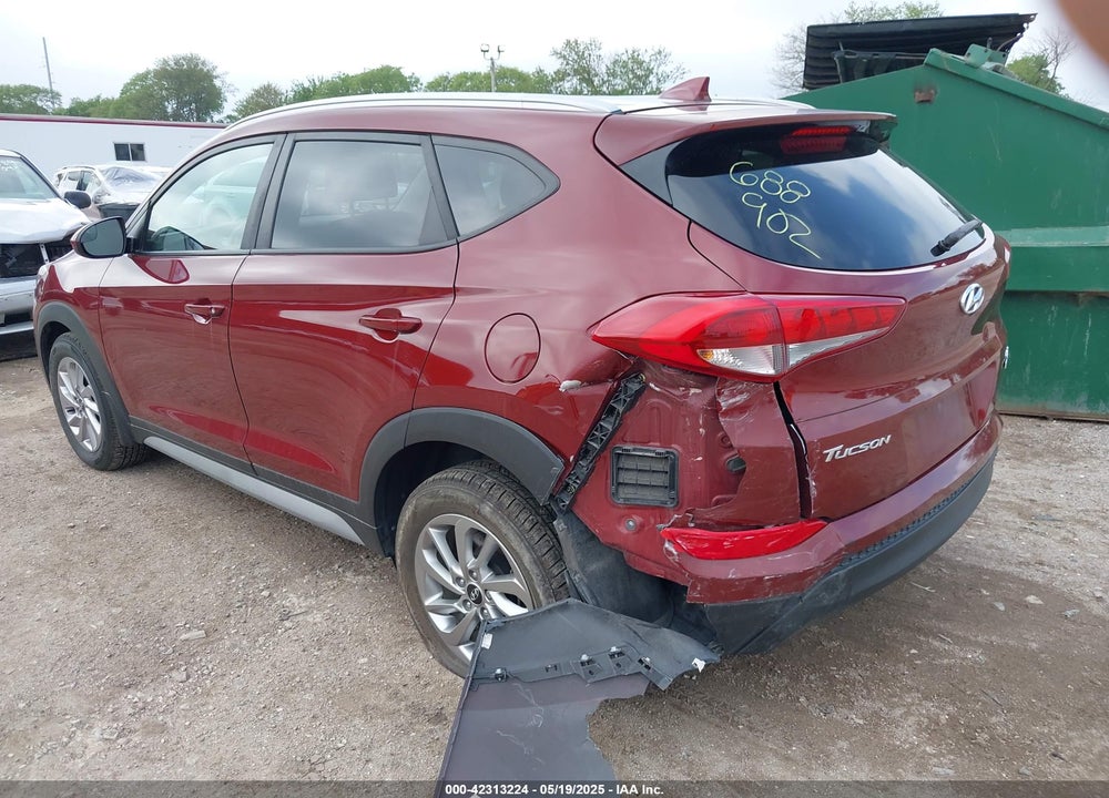 2018 HYUNDAI TUCSON SEL VIN: KM8J3CA49JU782593