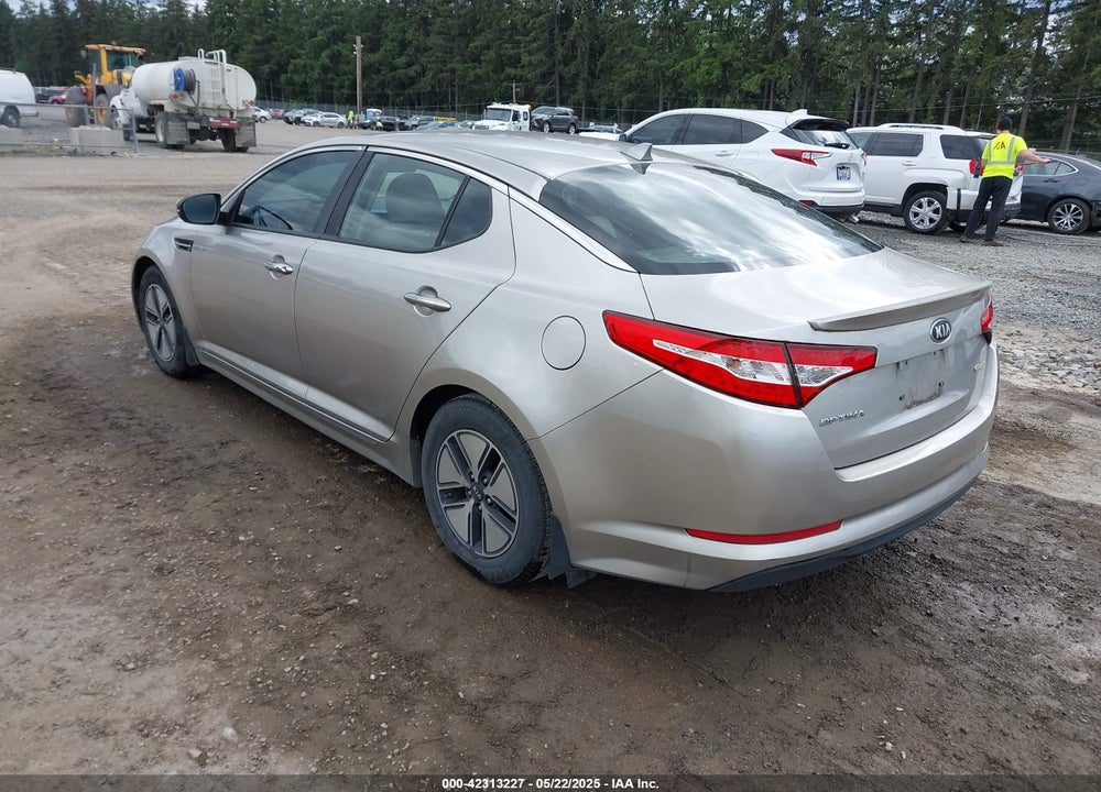 2013 KIA OPTIMA HYBRID LX VIN: KNAGM4AD7D5039797