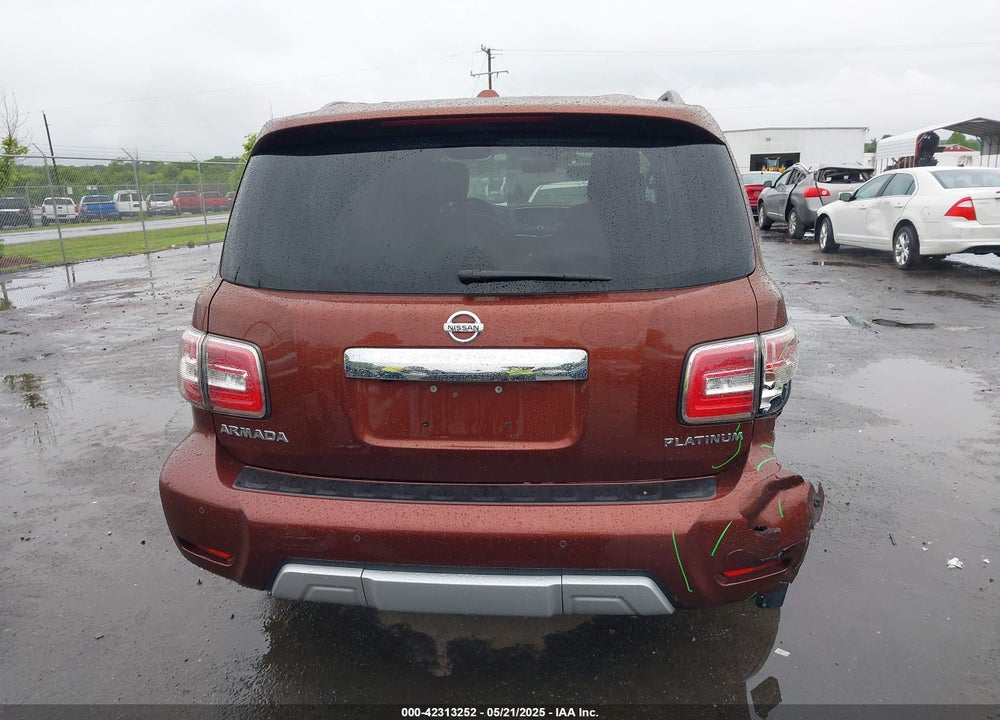 2018 NISSAN ARMADA PLATINUM VIN: JN8AY2NE6J9731093
