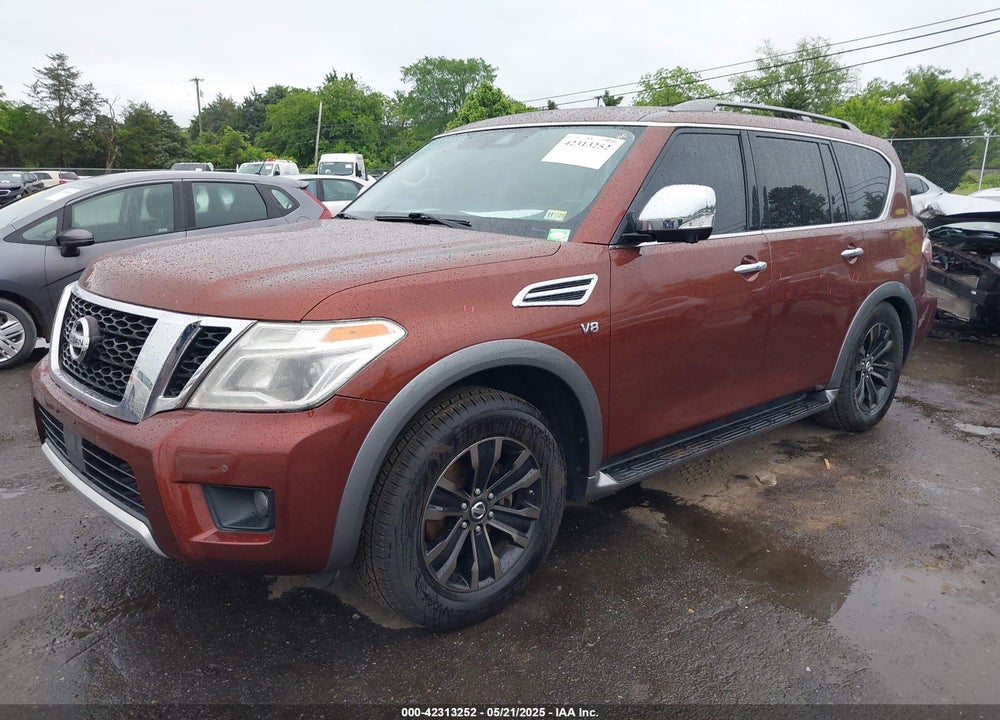 2018 NISSAN ARMADA PLATINUM VIN: JN8AY2NE6J9731093