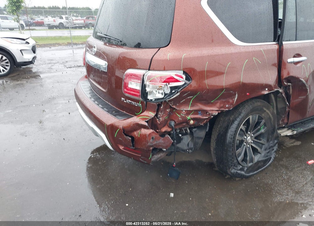 2018 NISSAN ARMADA PLATINUM VIN: JN8AY2NE6J9731093