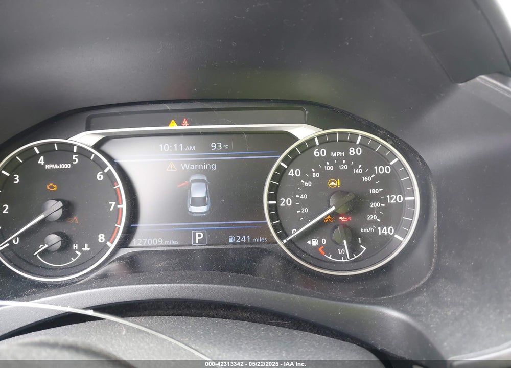2020 NISSAN ALTIMA SR FWD VIN: 1N4BL4CV2LC160954