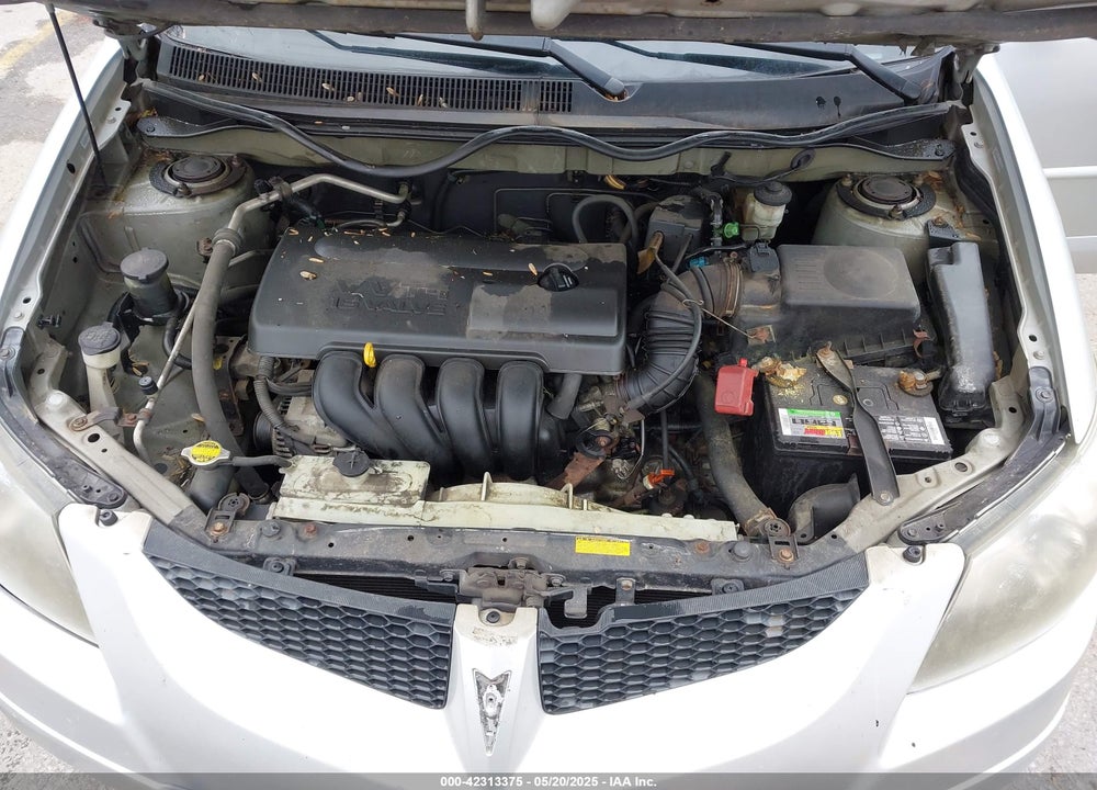 2004 PONTIAC VIBE VIN: 5Y2SL62854Z404242