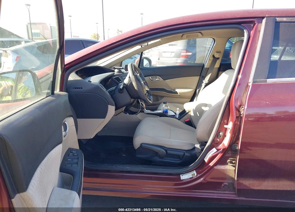 2014 HONDA CIVIC LX VIN: 19XFB2F56EE051746