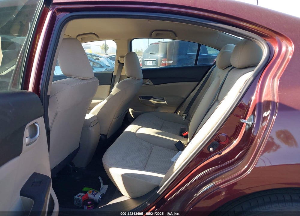 2014 HONDA CIVIC LX VIN: 19XFB2F56EE051746