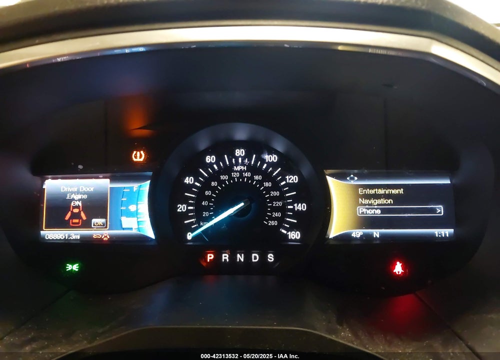 2015 FORD EDGE VIN: 2FMPK4K9XFBB67190