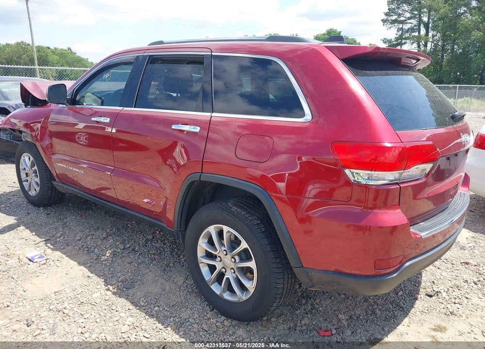 2015 JEEP GRAND CHEROKEE LIMITED VIN: 1C4RJEBG9FC144391