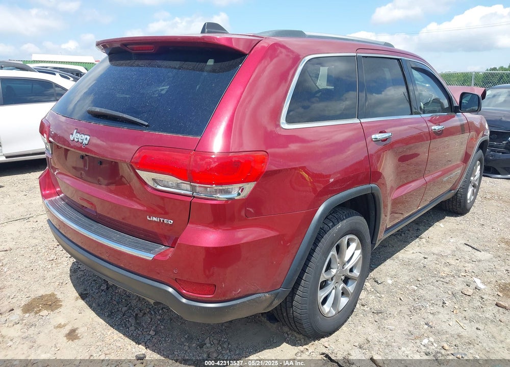 2015 JEEP GRAND CHEROKEE LIMITED VIN: 1C4RJEBG9FC144391
