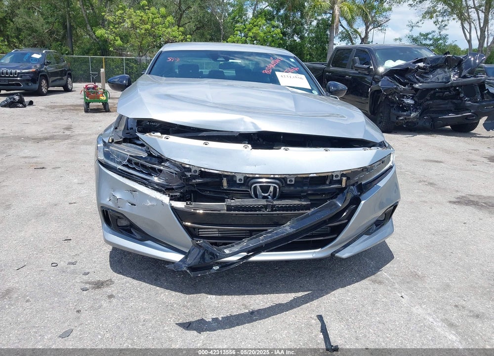 2022 HONDA ACCORD SPORT VIN: 1HGCV1F37NA106700