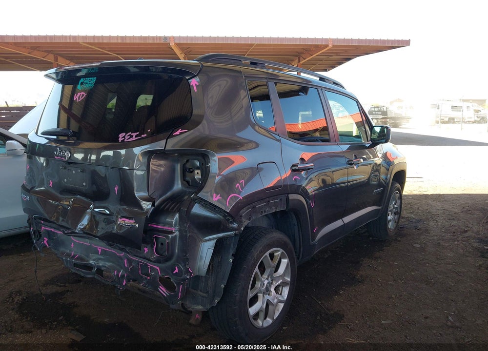 2017 JEEP RENEGADE LATITUDE 4X4 VIN: ZACCJBBB9HPE88147