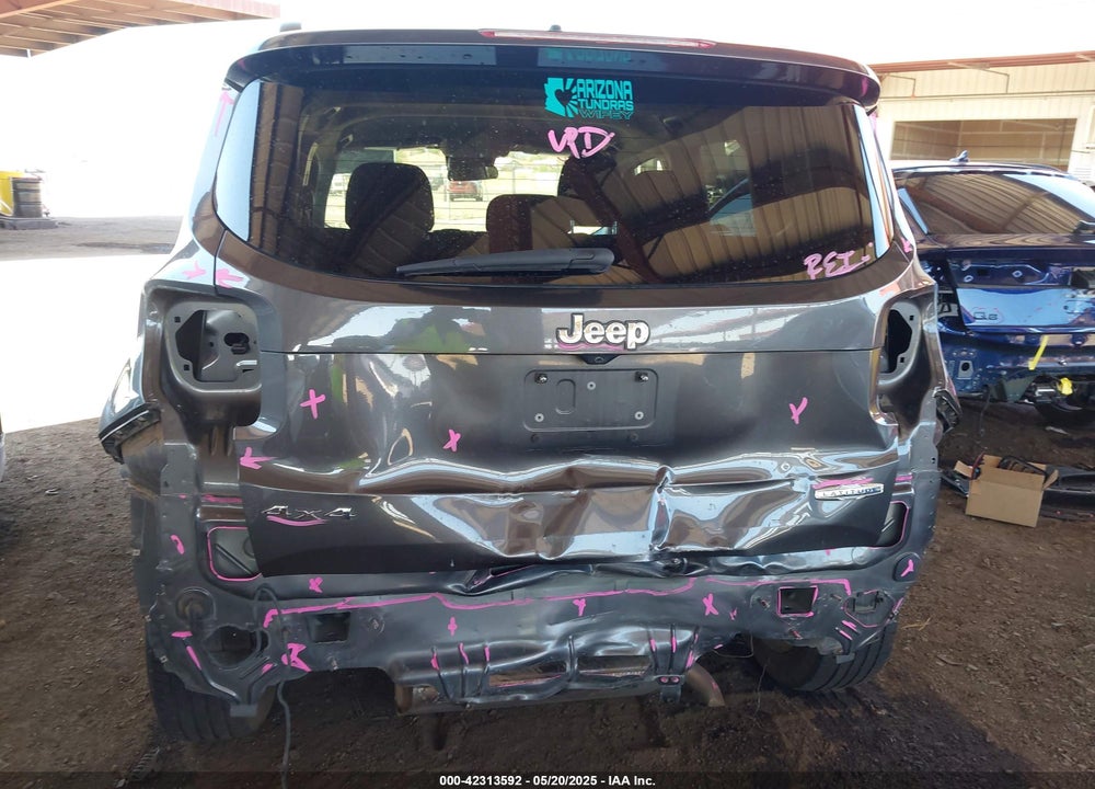 2017 JEEP RENEGADE LATITUDE 4X4 VIN: ZACCJBBB9HPE88147