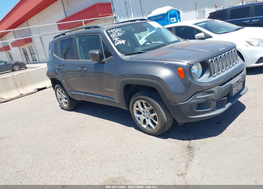 2017 JEEP RENEGADE LATITUDE 4X4 VIN: ZACCJBBB9HPE88147
