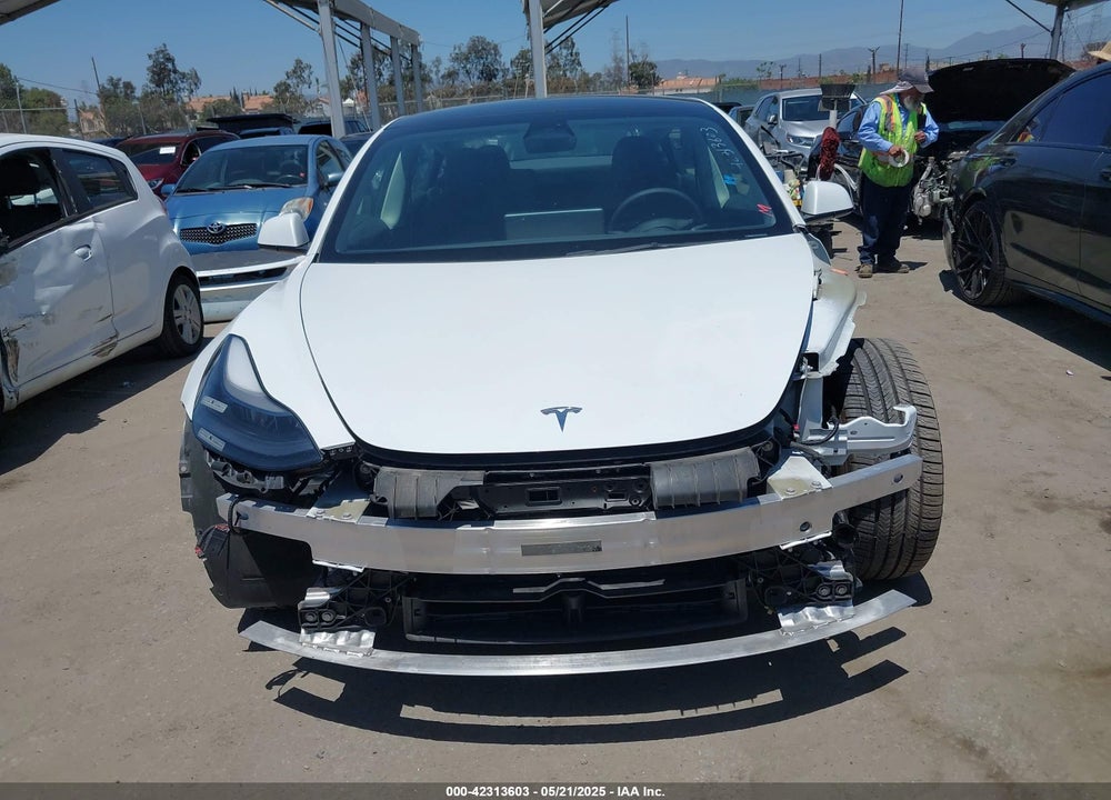 2022 TESLA MODEL 3 REAR-WHEEL DRIVE VIN: 5YJ3E1EA6NF376605