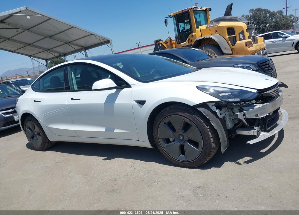 2022 TESLA MODEL 3 REAR-WHEEL DRIVE VIN: 5YJ3E1EA6NF376605