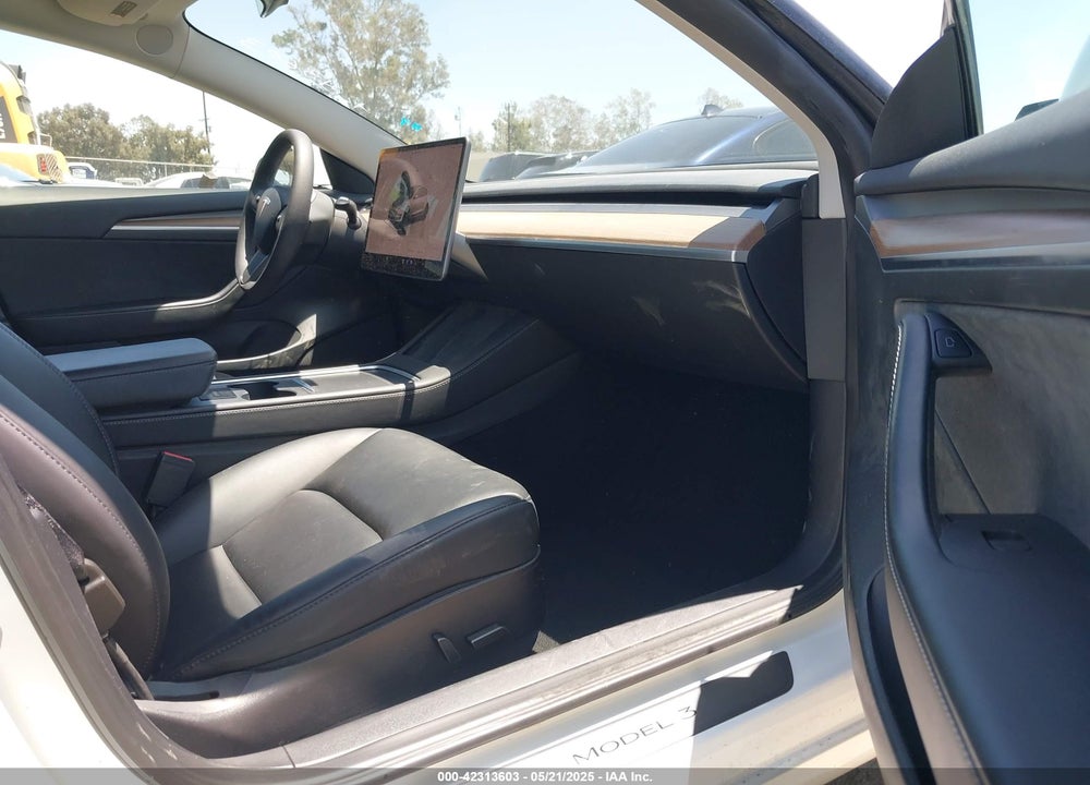 2022 TESLA MODEL 3 REAR-WHEEL DRIVE VIN: 5YJ3E1EA6NF376605