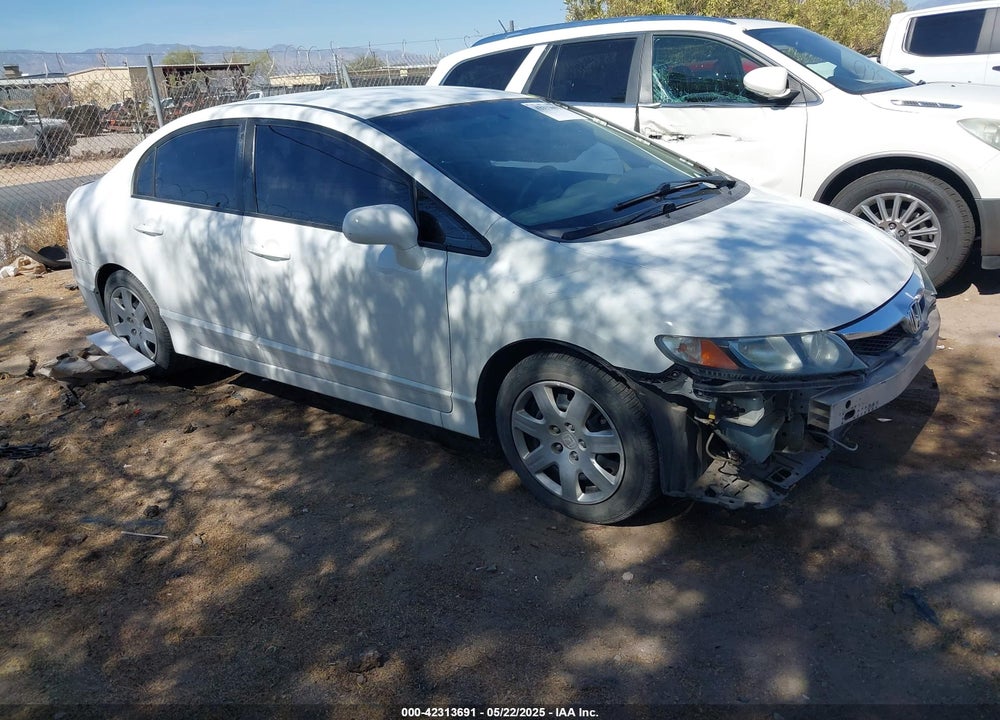 2010 HONDA CIVIC LX VIN: 19XFA1F52AE013910