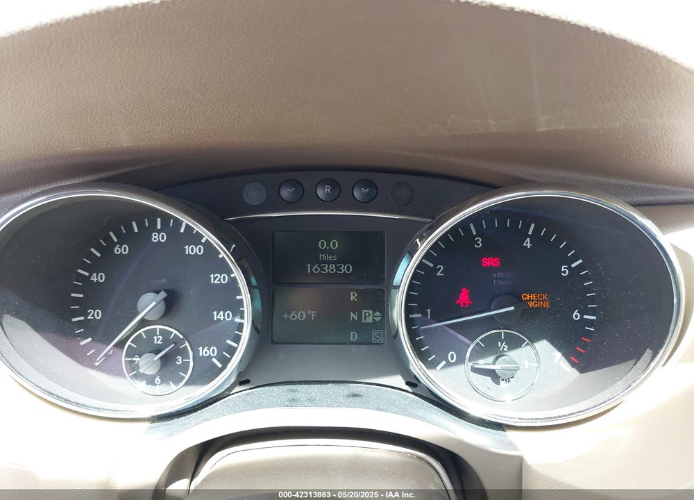 2008 MERCEDES-BENZ R 350 VIN: 4JGCB65E78A076881