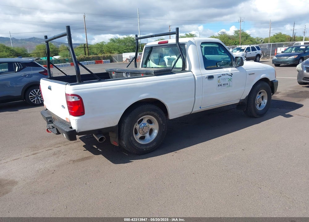 2004 FORD RANGER XL/XLT VIN: 1FTYR10D54PB44058