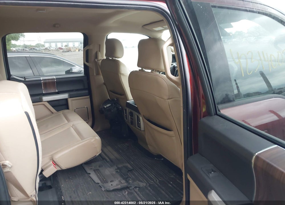 2015 FORD F-150 LARIAT VIN: 1FTFW1EG4FFA14820