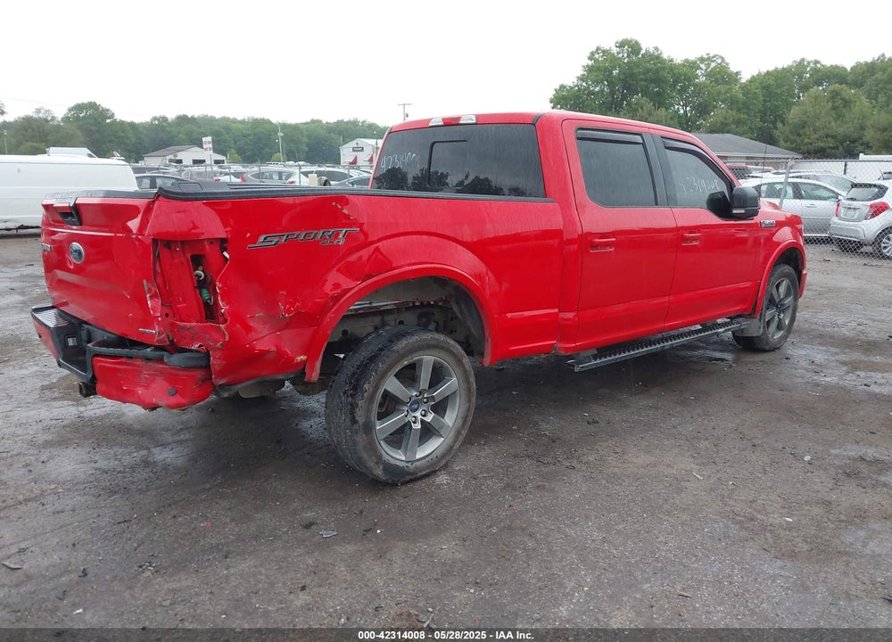 2016 FORD F-150 VIN: 1FTFW1EF5GKE57428