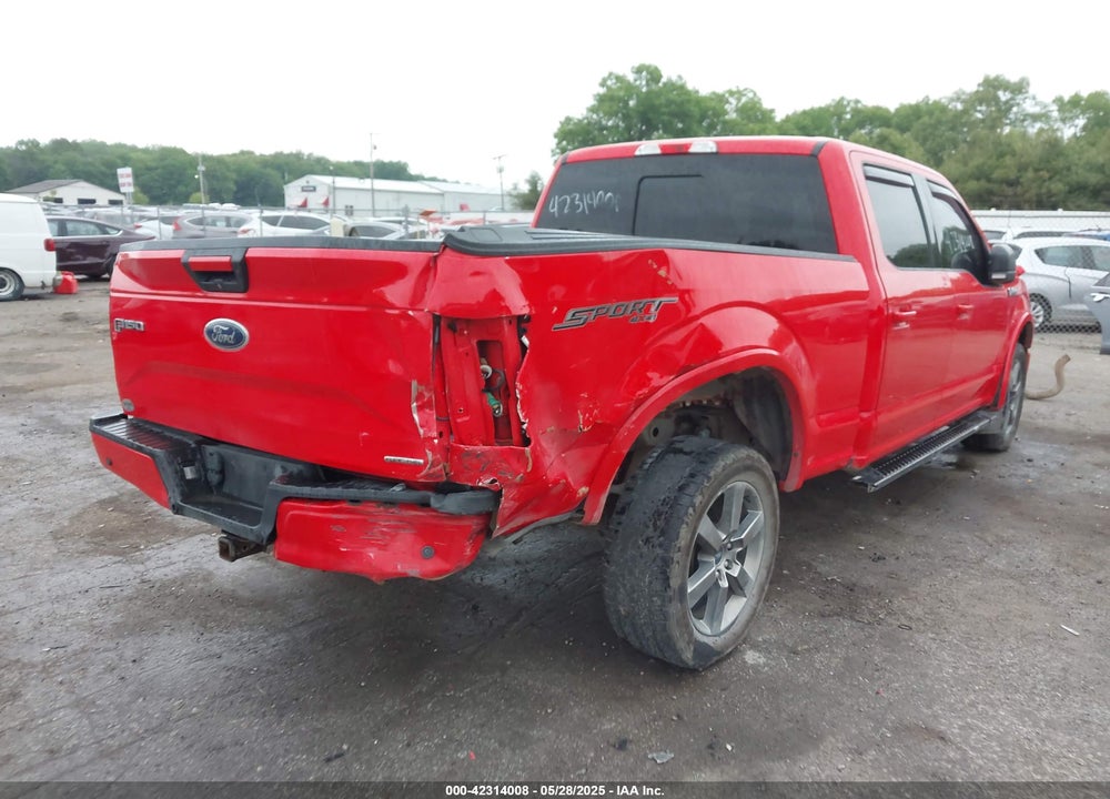 2016 FORD F-150 VIN: 1FTFW1EF5GKE57428