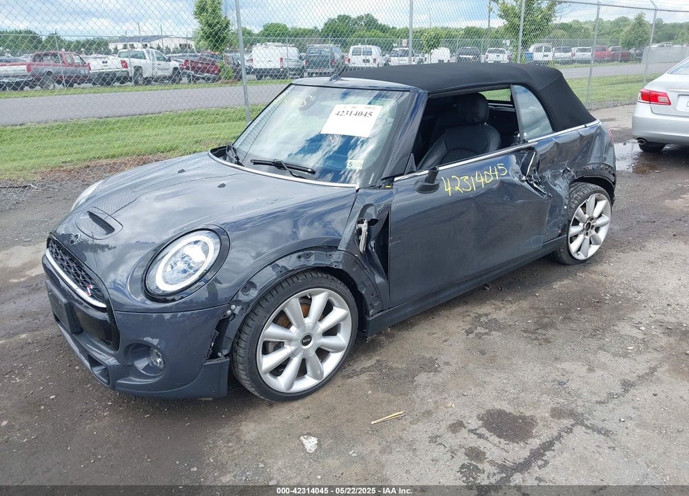 2021 MINI CONVERTIBLE COOPER S VIN: WMWWJ5C06M3M15700