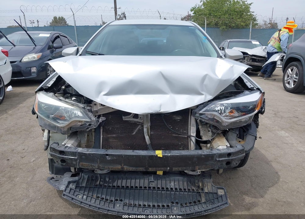 2014 TOYOTA COROLLA L VIN: 5YFBURHE4EP167315