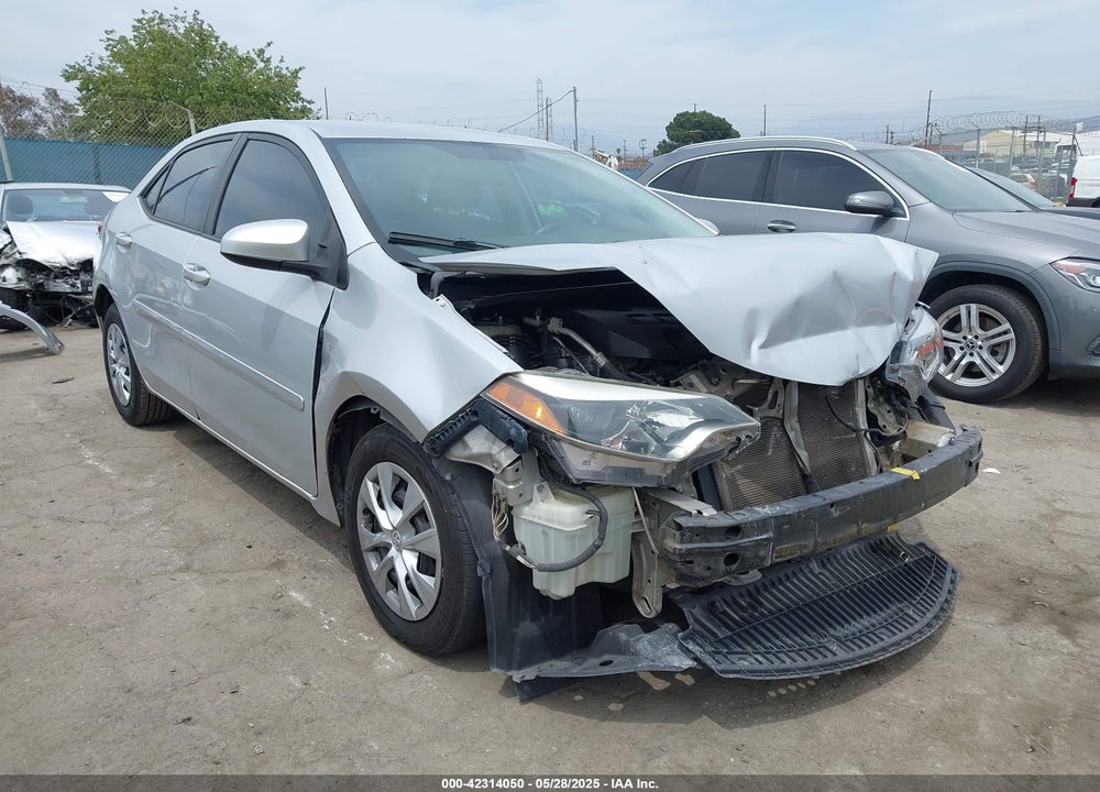 2014 TOYOTA COROLLA L VIN: 5YFBURHE4EP167315