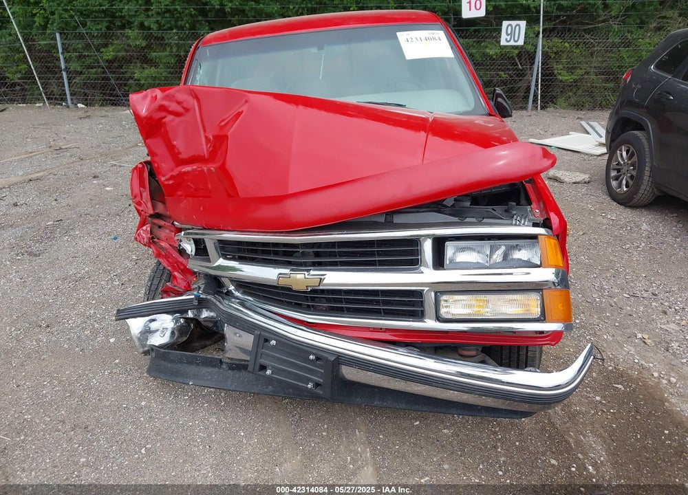 1998 CHEVROLET C1500 FLEETSIDE VIN: 2GCEC19R1W1210592
