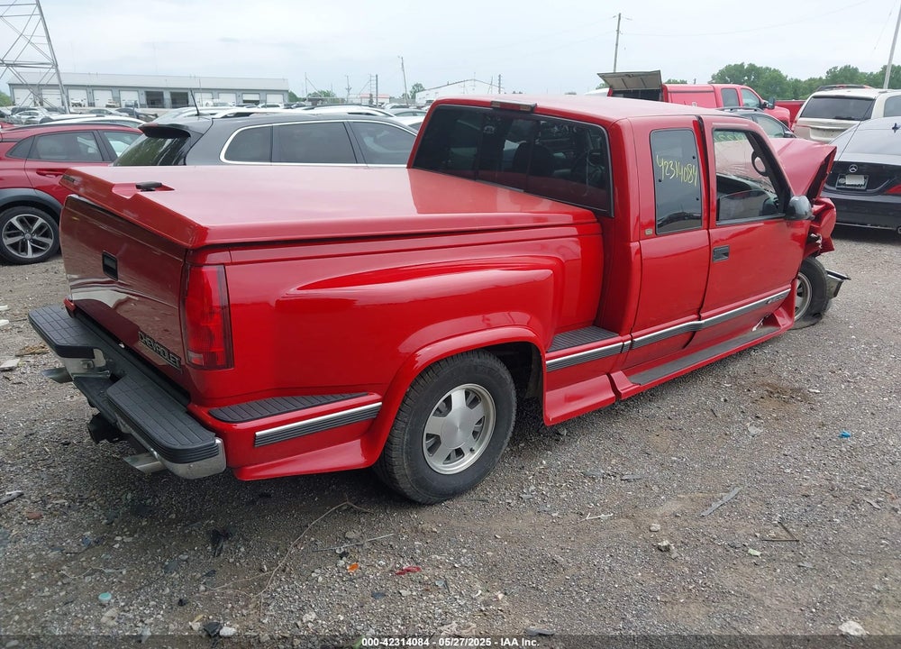 1998 CHEVROLET C1500 FLEETSIDE VIN: 2GCEC19R1W1210592