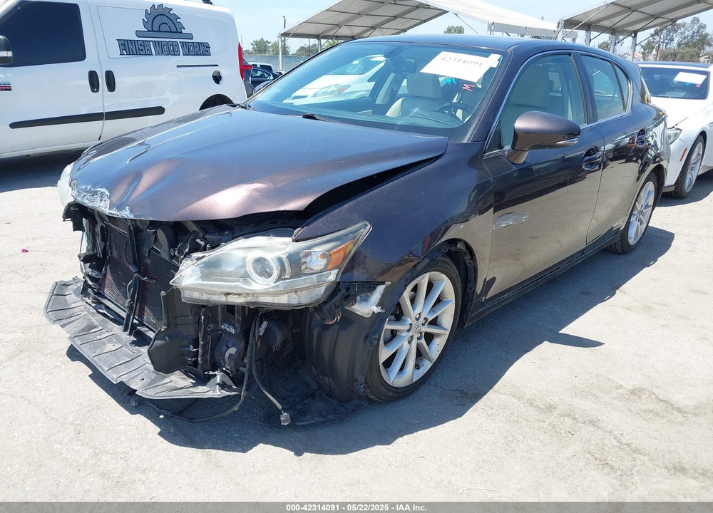 2012 LEXUS CT 200H PREMIUM VIN: JTHKD5BH3C2111503