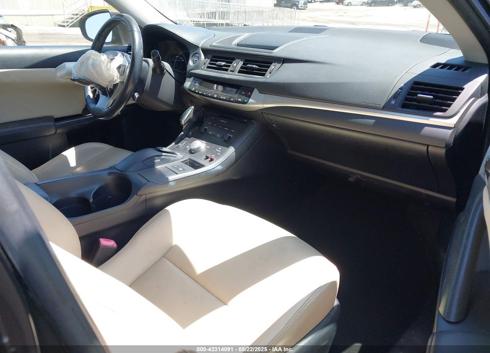 2012 LEXUS CT 200H PREMIUM VIN: JTHKD5BH3C2111503