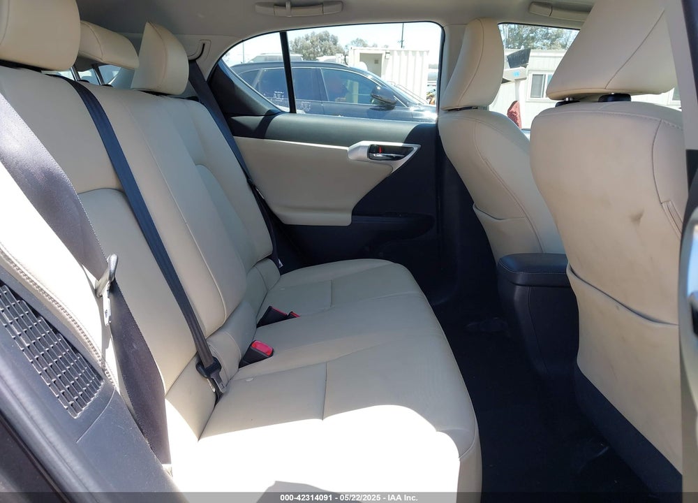 2012 LEXUS CT 200H PREMIUM VIN: JTHKD5BH3C2111503